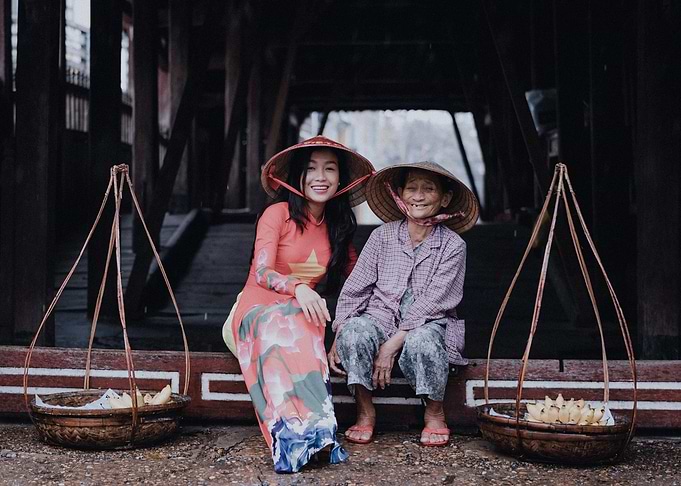 Two asian women