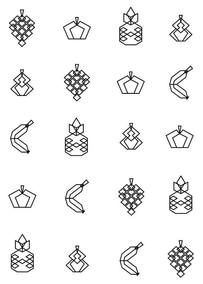 Minimal geometric fruits