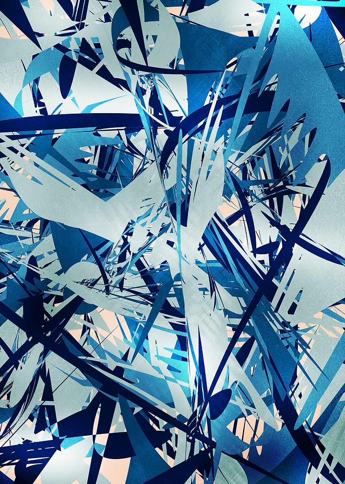 Metallic blues