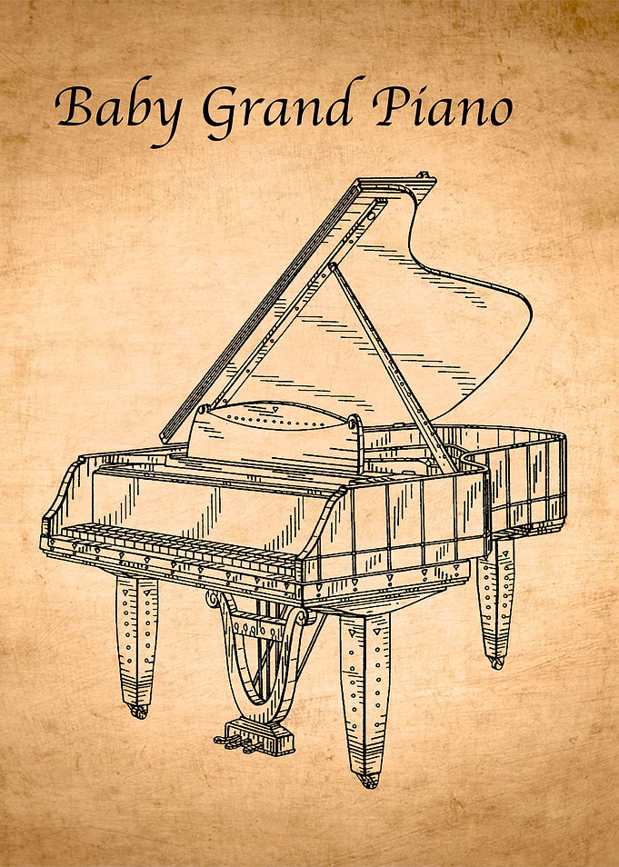 Baby Grand Piano