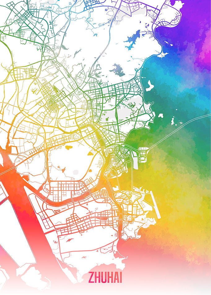 Zhuhai map