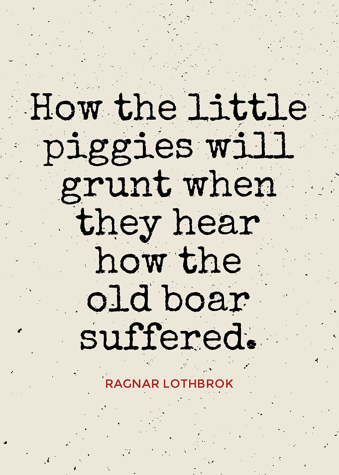 Quotes Ragnar Lothbrok