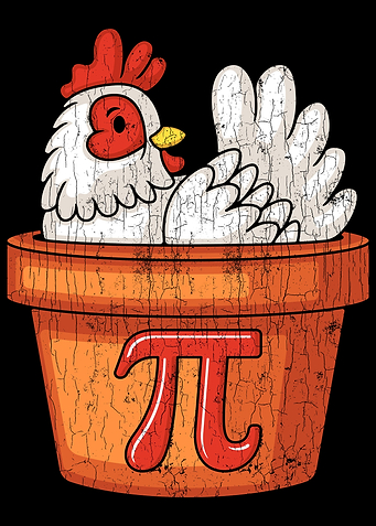 Chicken Pi Apparel Pi Day