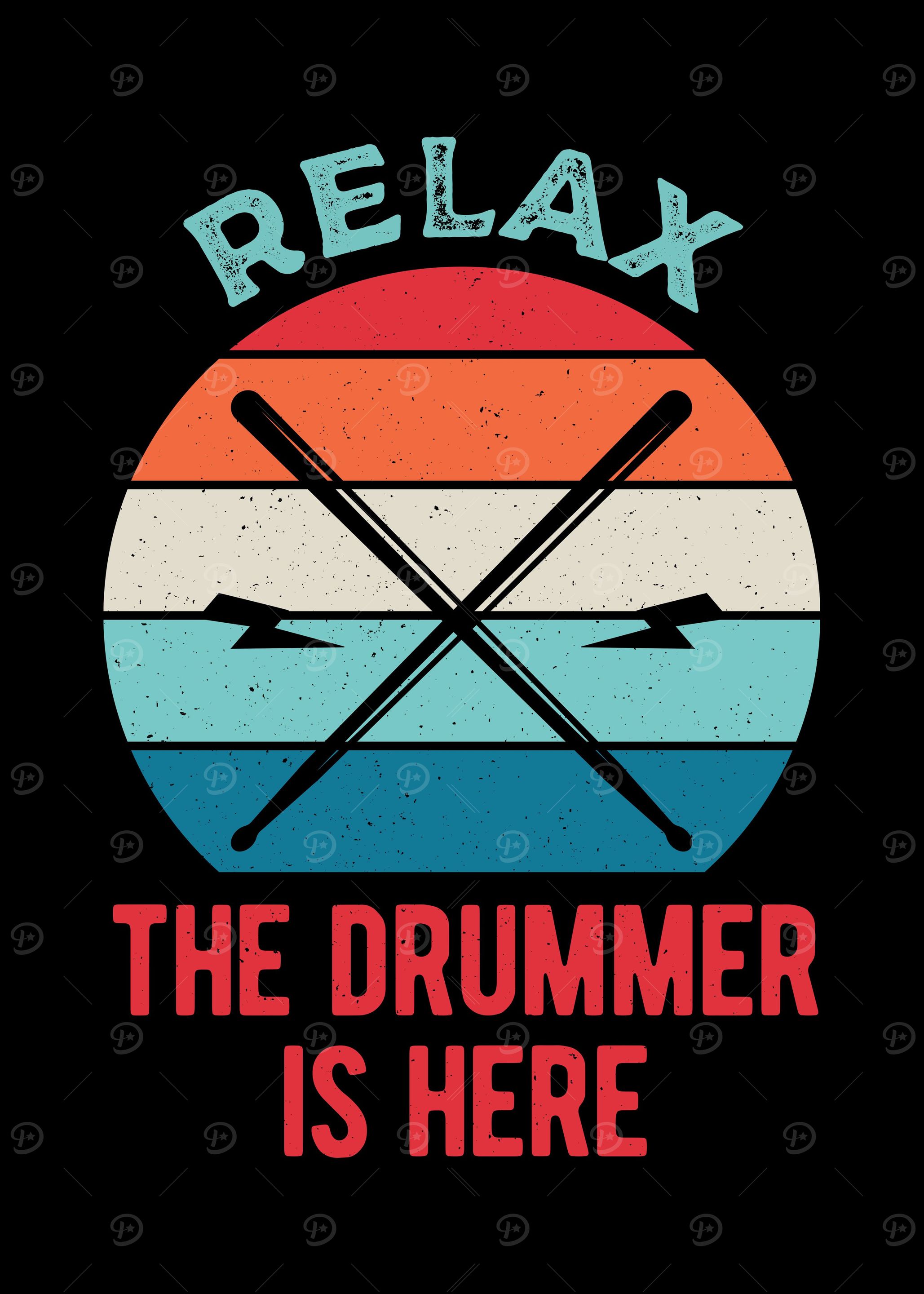 Relax The Drummer Is Here