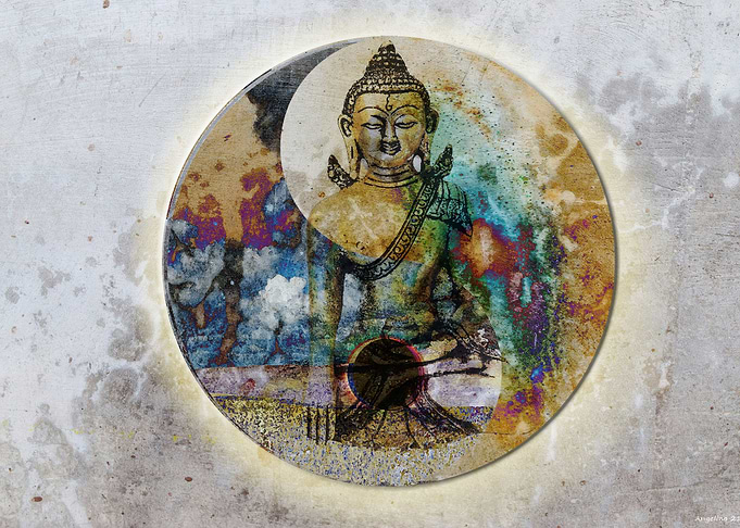 Surreal Buddha