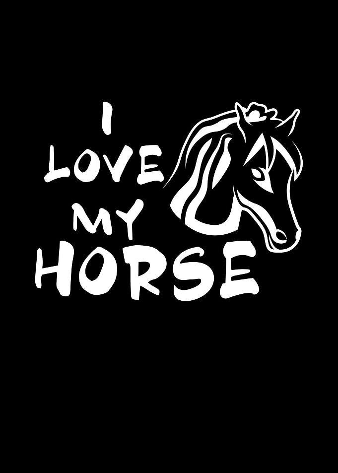 I love my horse