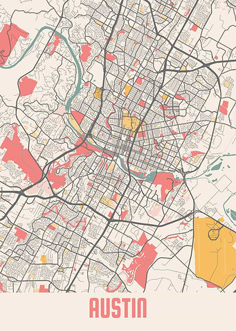 Austin Chalk Map