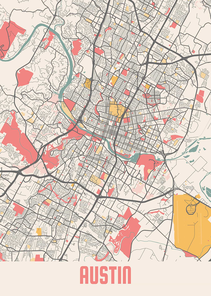 Austin Chalk Map