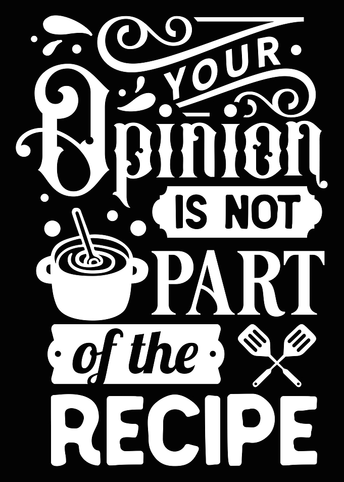 Your Opinion is not Part