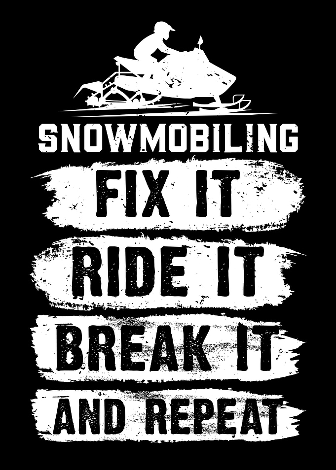 Snowmobiling