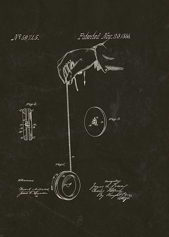 Yoyo Patent 1866