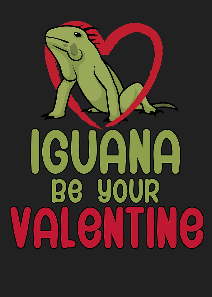 Iguana Valentine