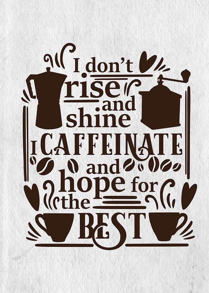 I dont rise and shine