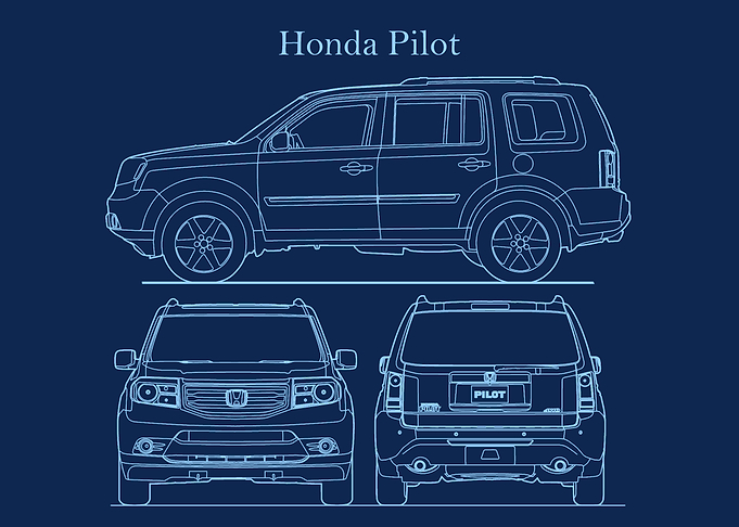 Honda Pilot 2013 Blueprint