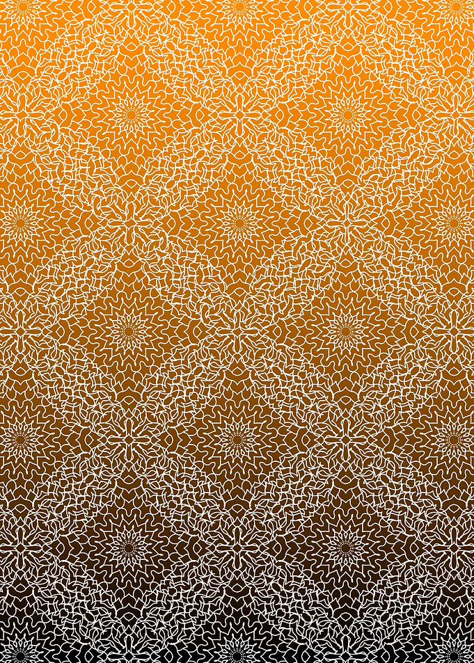 Lace mandala pattern