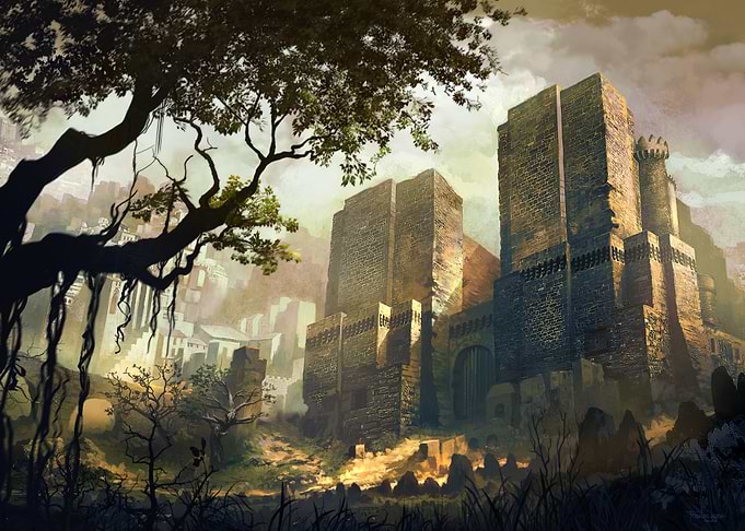 Abandoned castle