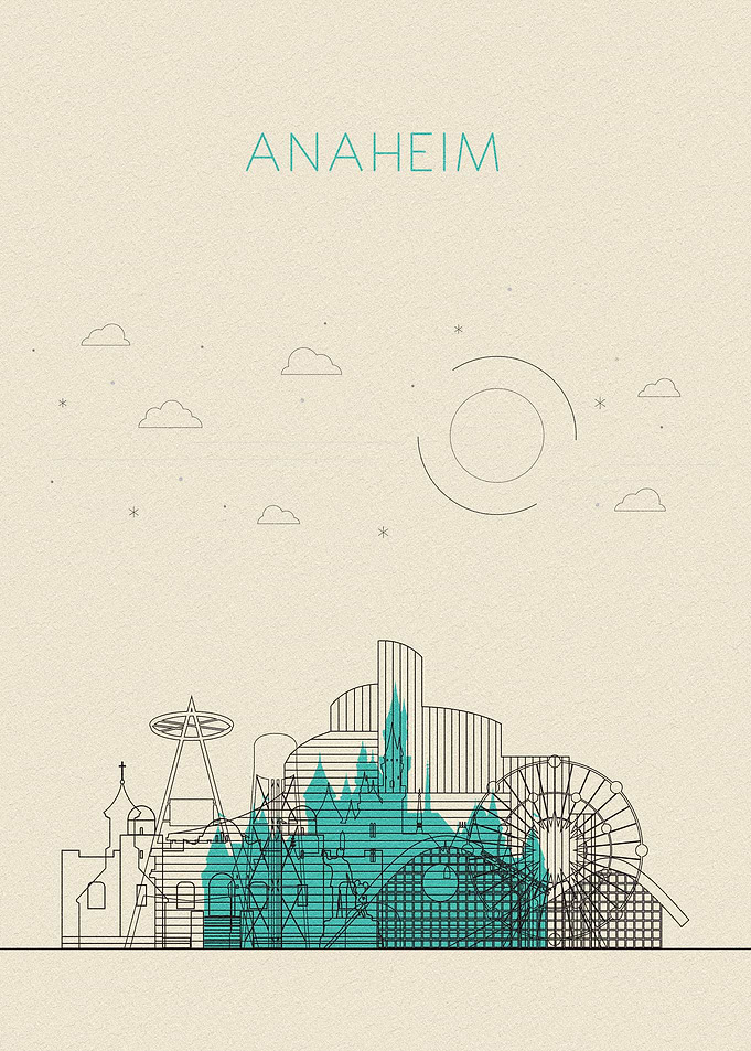 Anaheim Skyline