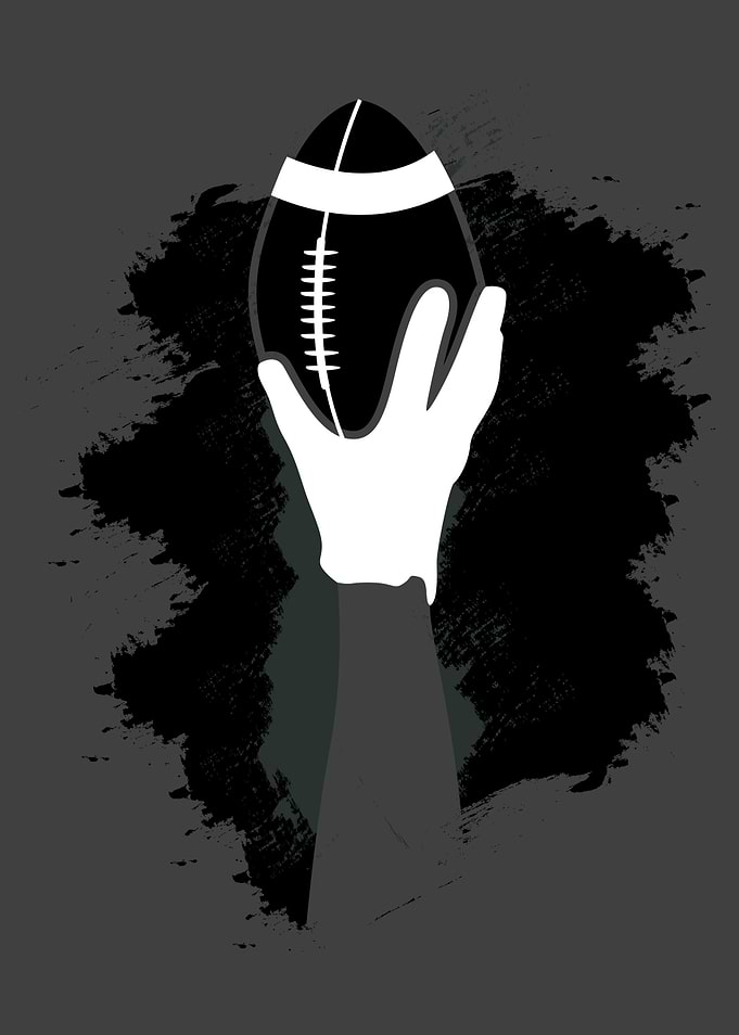 Hand with Football