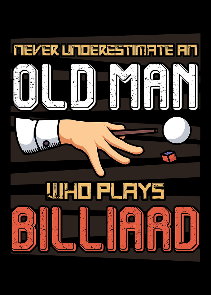 Billiard Billard Old Man