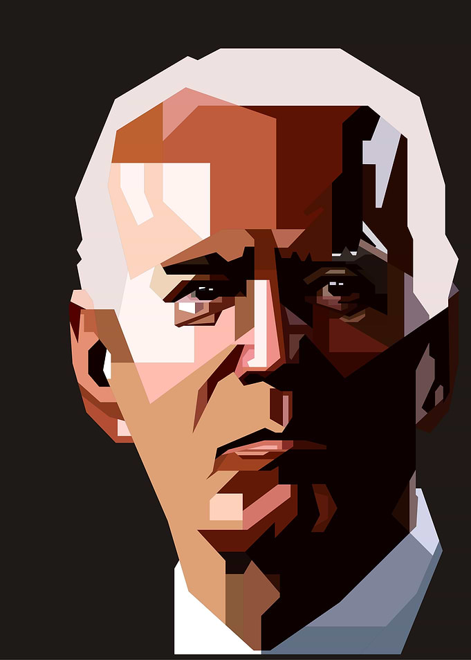 Joe biden in Vector