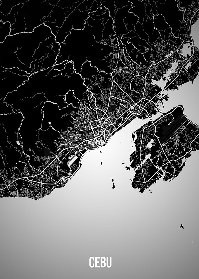 Cebu dark map