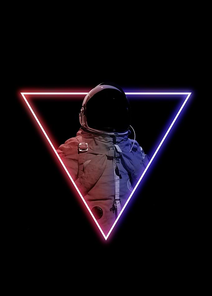 Neon Astronaut
