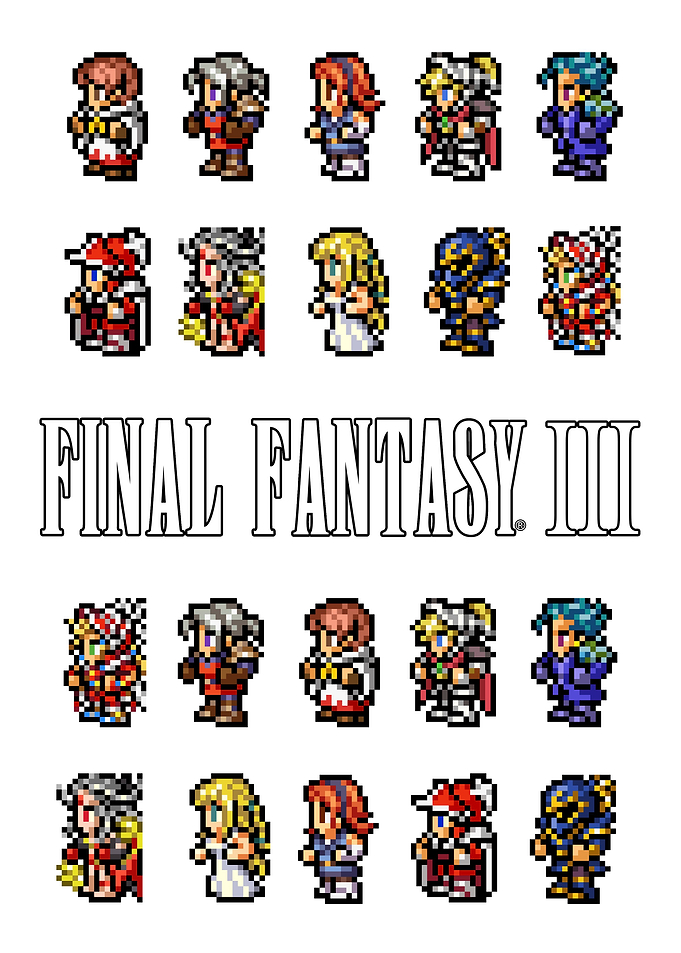 Final Fantasy III Pixel
