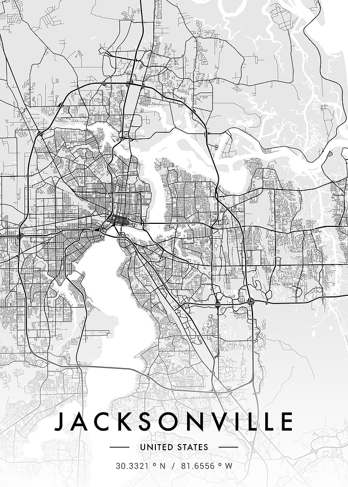 Jacksonville City Map