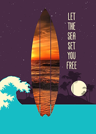 Surfing Cool Wall Decor