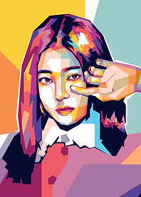 Kim Min ju pop art 1