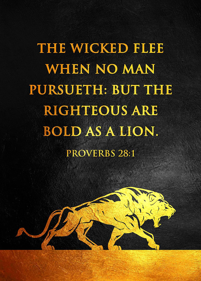 Proverbs 28 1
