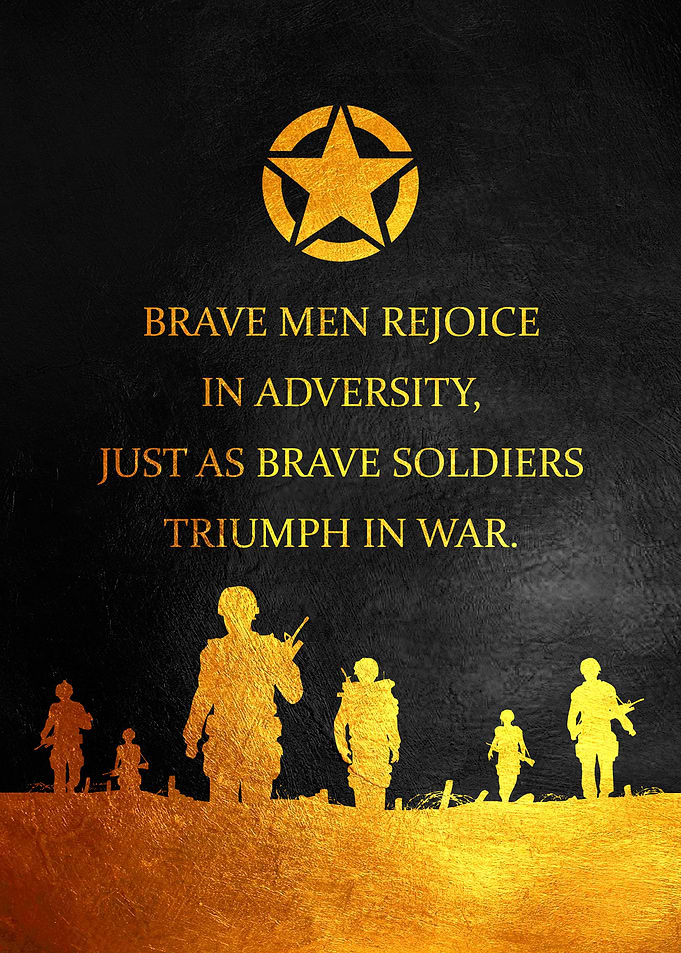 Brave in Adversity Seneca