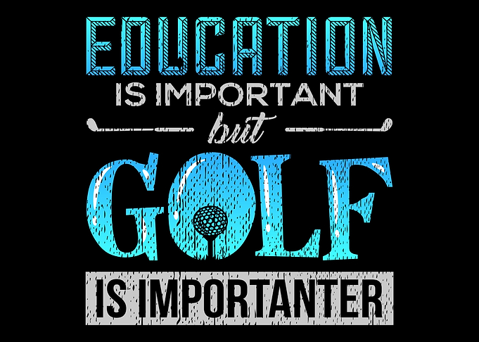 Golfing Golfer Club