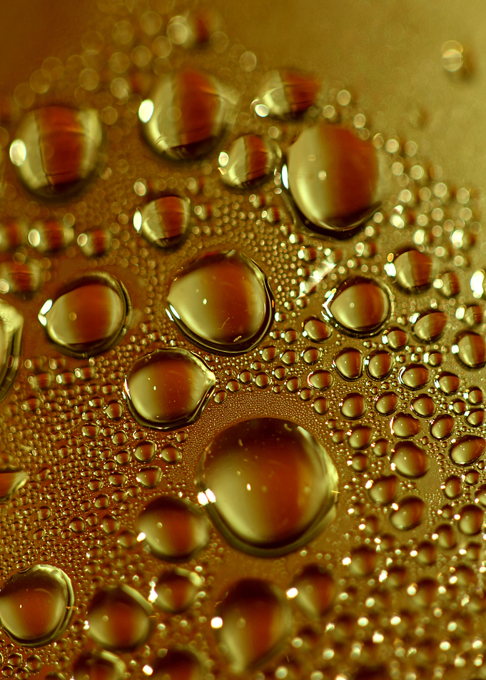 Droplets macro background