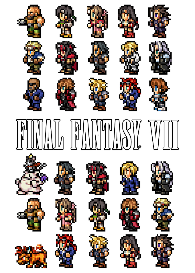 Final Fantasy VII Pixel
