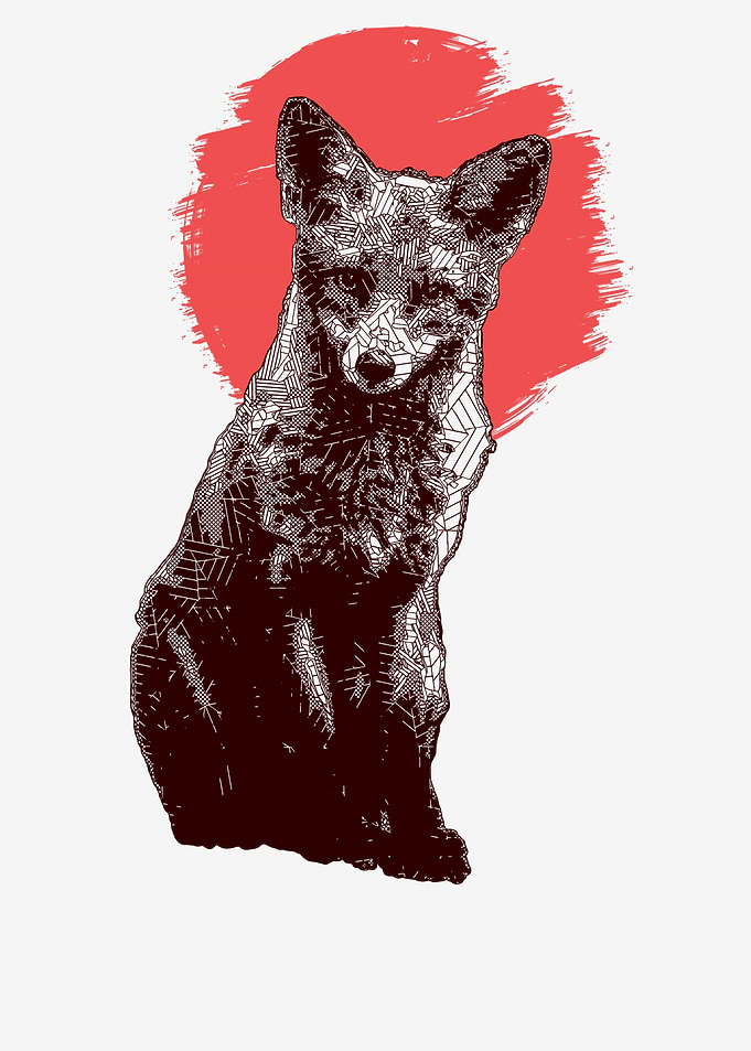 Foxy Fox Polygon