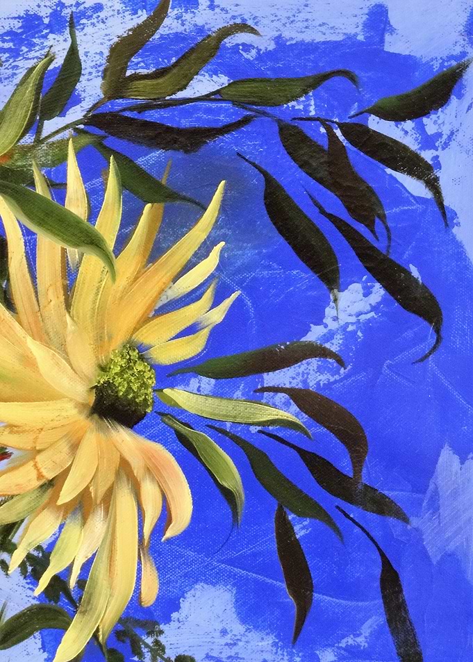 Yellow Sunflower in Summer