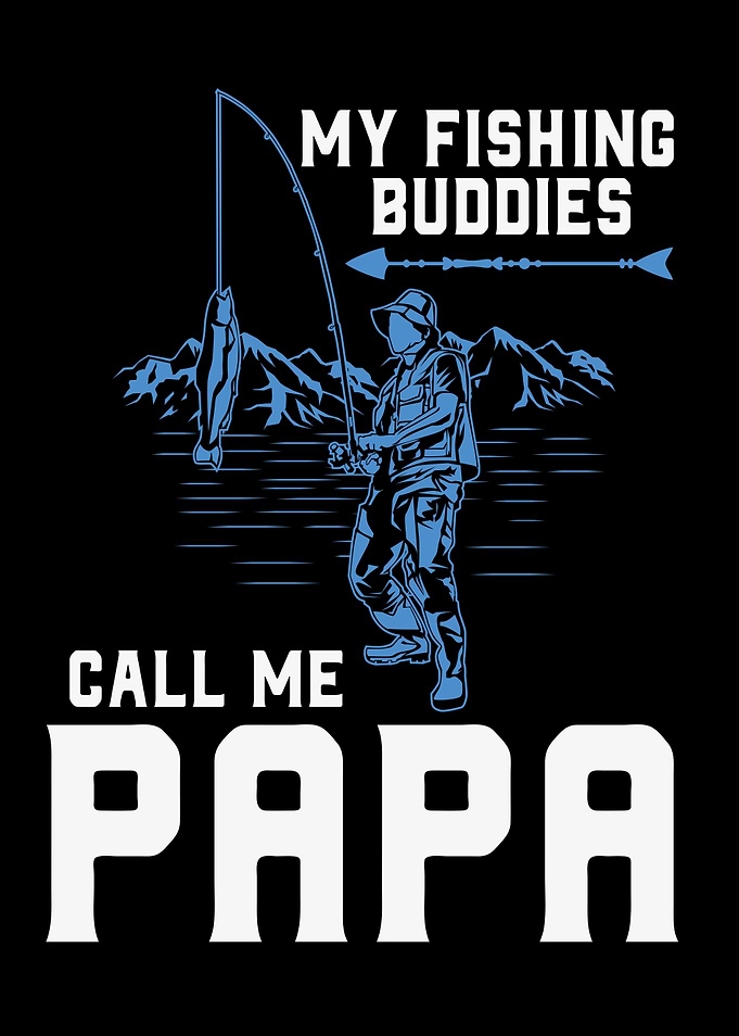 Father And Son Fishing