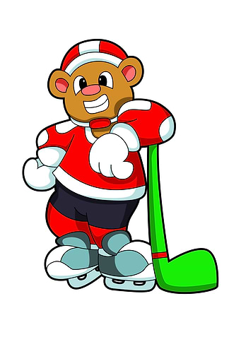 Bear Ice Hockey Sports