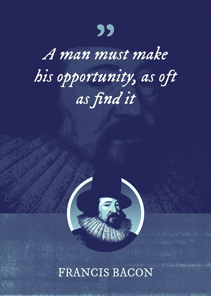 A man must make his