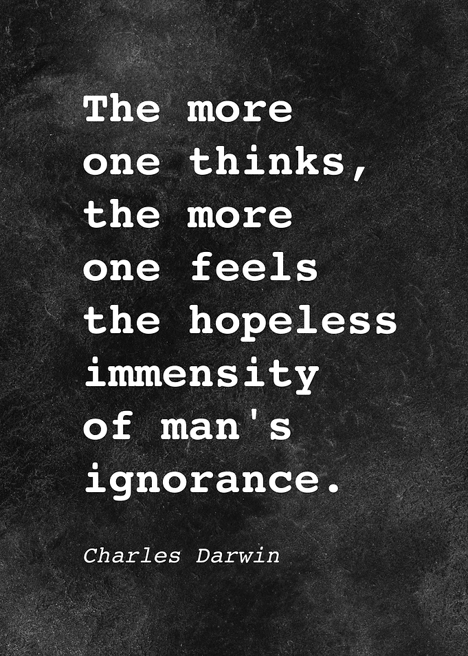 Charles Darwin Quote D010