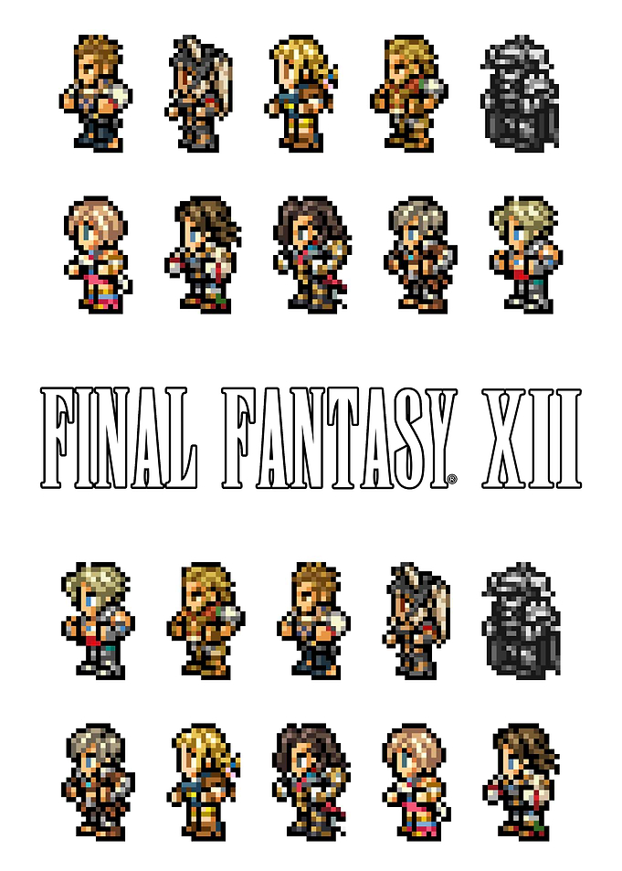 Final Fantasy XII Pixel