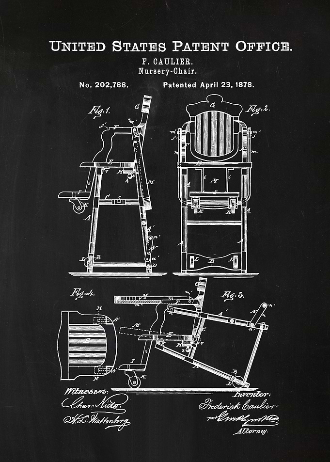100 1878 Baby High Chair
