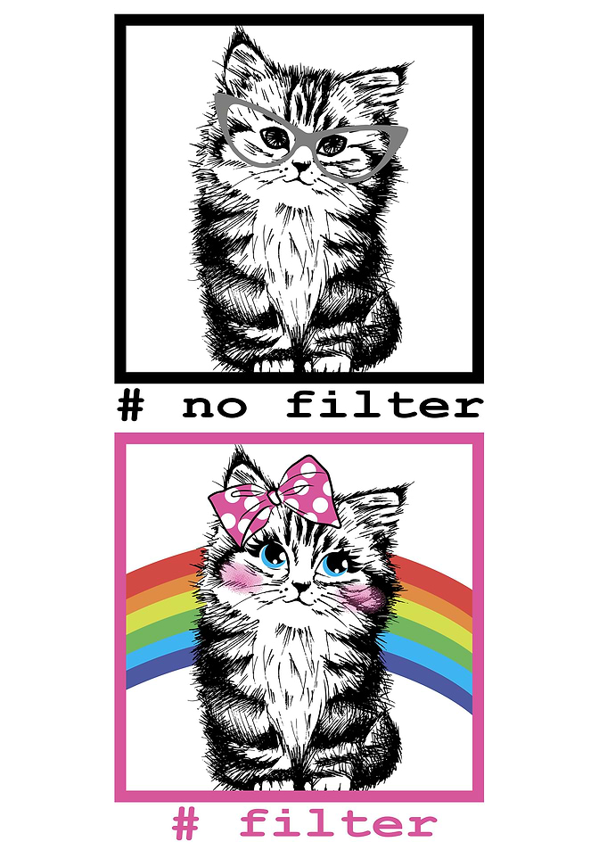 Hashtag filter