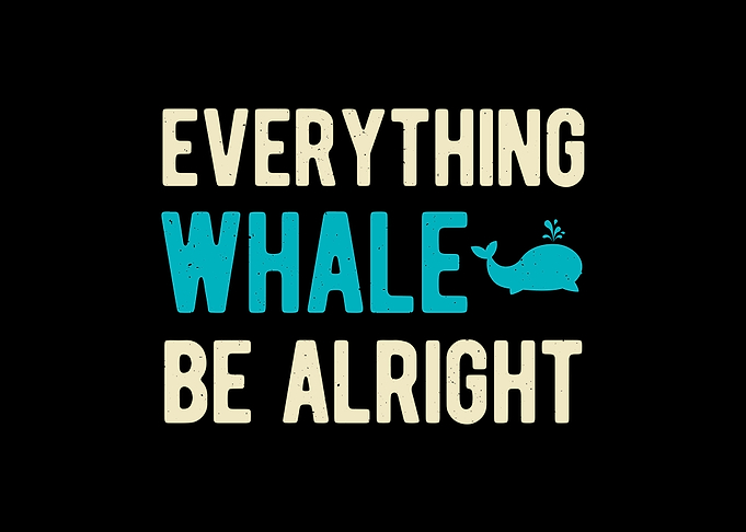 Funny Whale Pun
