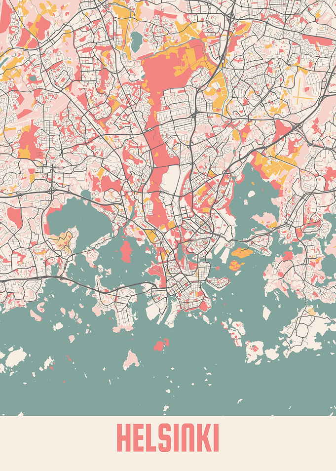 Helsinki Chalk Map