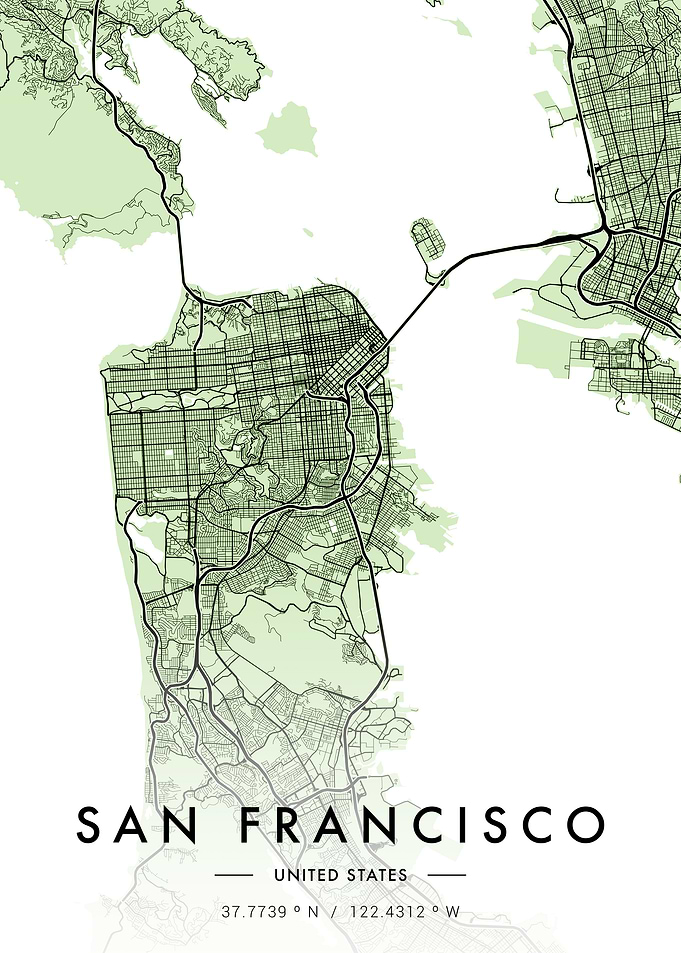 San Francisco City Map