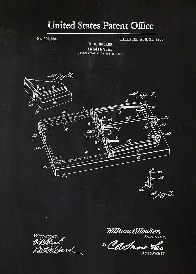 96 Mouse Trap Patent
