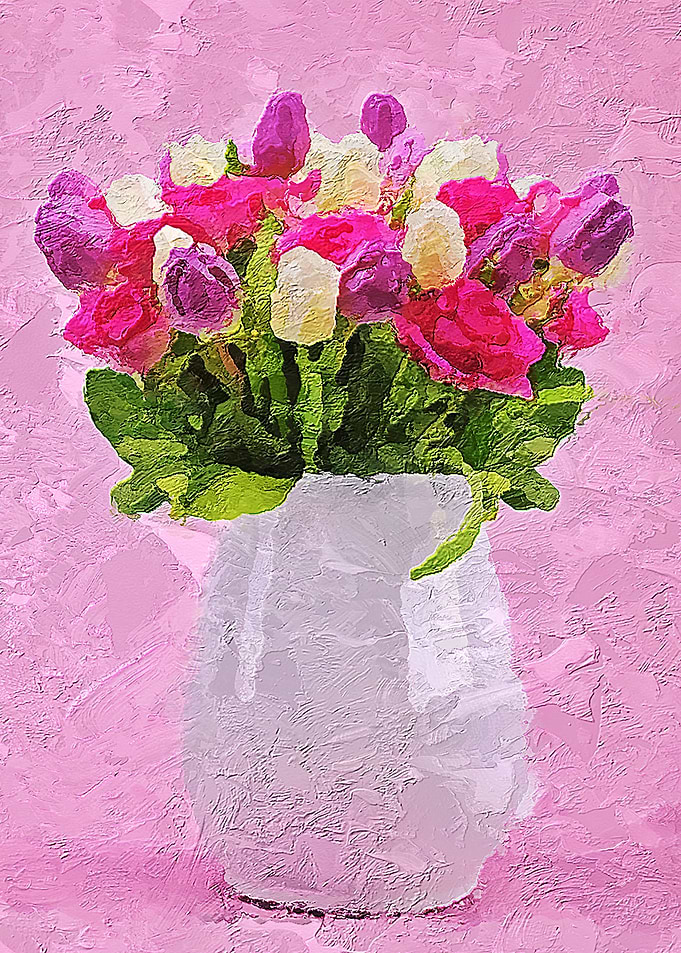 bouquet painting painting