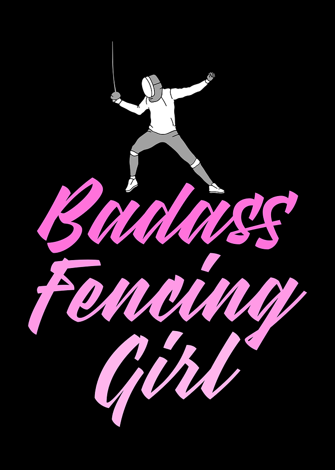 badass fencing girl